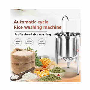 Máquina de limpieza de granos de café de 25kg, 50kg, 100kg, con ahorro de agua y circulación de agua, para lavado de granos y arroz - Product Image 3