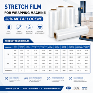 Pellicola Estensibile Industriale YISHI in <span class=keywords><strong>Rotoli</strong></span> Jumbo da 50kg per Imballaggio in Magazzino, Protezione Pallet in LLDPE per Stoccaggio - Product Image 5