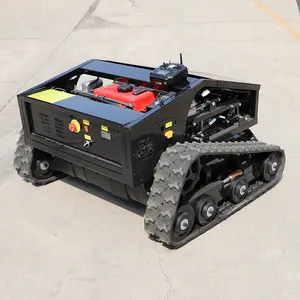 Benzinli motor çim geniş biçme makineleri ile Infront çim biçme makinesi Robot uzaktan biçme makinesi