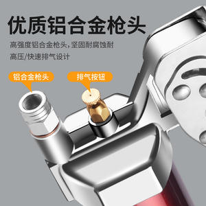 Pistolas de Grasa Manuales de Alta Presión, Ahorradoras de Esfuerzo, Estilo Pistola, Herramientas de Ferretería, Directo de Fábrica - Product Image 1