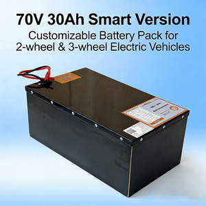 Customizable 72V 30Ah 100Ah 150Ah LiFePO4 Battery, Long Life Waterproof for <strong>2</strong>/<strong>3</strong>-Wheel Electric Tricycle - Product Image 2