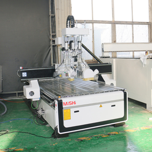 Router CNC a Tre Processi 1325 <span class=keywords><strong>con</strong></span> Lama per Taglio del Legno, Macchina per Lavorazione Mobili e Falegnameria - Product Image 3