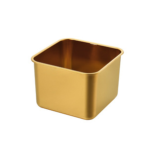 Chef Meis Stainless Steel Square <b>Spice</b> <b>Jar</b> With Lid Airtight Condiment Container For Kitchen Use - Product Image 4
