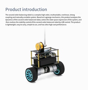 Robot d'équilibrage de deuxième ordre chaud B585 DP2 pendule inversé <span class=keywords><strong>LQR</strong></span> contrôle la voiture intelligente à auto-équilibrage à deux roues STM32 - Product Image 6