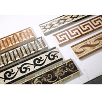 Carreaux de porcelaine polis pour la maison, la cuisine et la salle de bain Beaux carreaux de bordure et de plinthe modernes pour les designs contemporains