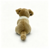 Jouet en peluche personnalisé pour chien avec nœud papillon, animal en peluche doux pour enfants, vente en gros