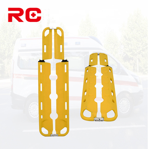 Nuova benna pieghevole portatile in plastica con design retrattile per un facile trasporto in alpinismo, soccorso sul campo, benna-lettino. - Product Image 3