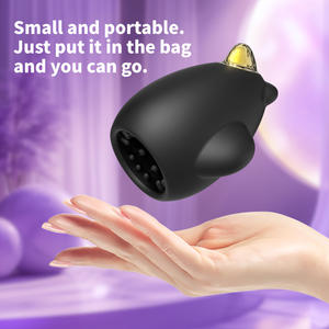 NAOUME elektrikli silikon erkek mastürbasyon kupası 10 frekans titreşim yetişkin seks oyuncak erkek erkekler için seks oyuncakları erkekler için - Product Image 3