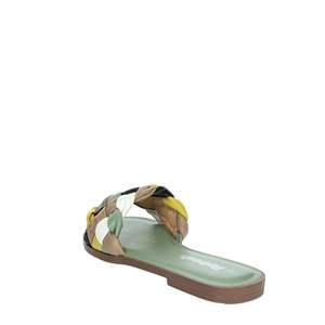 Sandalias Planas Refresh para Mujer, Multicolor, Trenzadas, Tacón Bajo, Calzado de Verano - Product Image 2