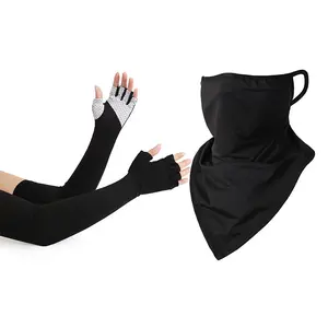 custom cooling sleeves arm and hand sleeves uv protection mask and arm sleeves