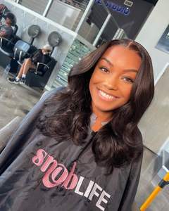 Hey baby-Peluca de cabello virgen indio para mujer, pelo de alta calidad sin caída, pelo de mecha superior, extensión de cabello de encaje - Product Image 4