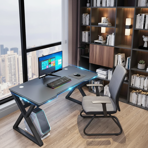 <span class=keywords><strong>Esquina</strong></span> de madera Oficina Computadora Trabajo <span class=keywords><strong>Estudio</strong></span> Escritorios Oficina <span class=keywords><strong>en</strong></span> casa <span class=keywords><strong>Mesa</strong></span> de marco de acero de metal - Product Image 6