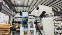Machine d'impression flexographique automatique industrielle HengHao à 7 couleurs, structure empilable, 60 m/min, pour emballages flexibles, sacs en plastique, sacs en papier, neuve
