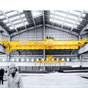 Grúa Puente de Viga Simple o Doble, Precio de China, Alta Calidad, Riel Eléctrico, Imán de Control de Calidad, Grúa Aérea de 50/65/70/75/80/100/150/300t - Product Image 5