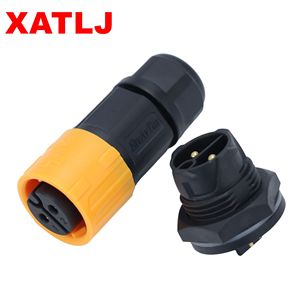 Xatlj M19 loạt IP67 nhôm ô tô led hiển thị bộ chuyển đổi số lõi 2.3.4.5.2 + 3.2 + 4.8.9.10.14.19 năng lượng mới ngoài trời - Product Image 3