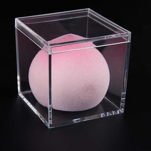 Wholesale Make up Tools Flocking Puff Multicolor Gradient Beauty Egg - Product Image 3