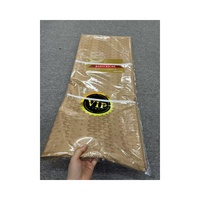 Tissu Jacquard Biologique Africain Bazin Riche Peigné Tissé Brocart Teint Uni Résistant à l'Eau Poids Moyen pour Robe Femme