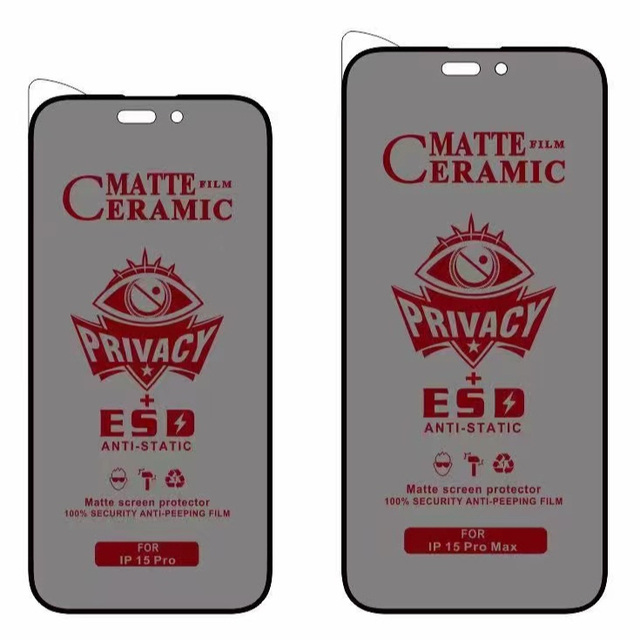 Unbreakable Flexible Durable Screen Protector Ceramic Film Anti-static Matte Privacy for All Makes and Models