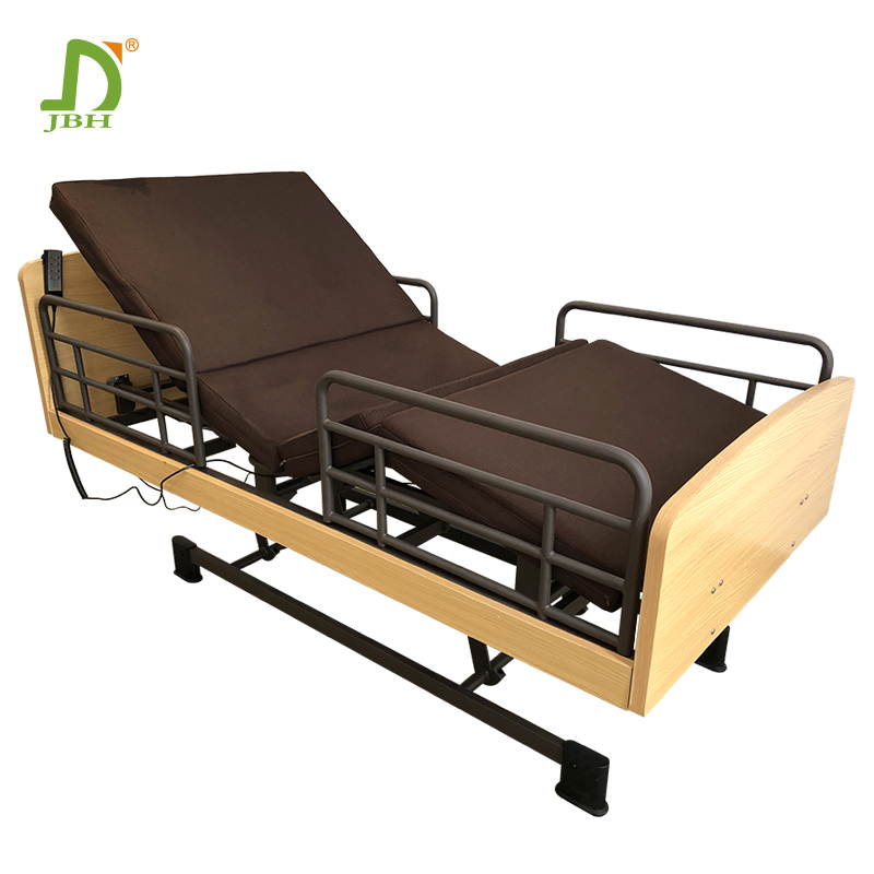 Оптовая продажа с фабрики, низкая цена, для пожилых людей, 3 функции, домашний уход, пациент, полнофункциональная электрическая Больничная кровать с дистанционным управлением