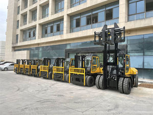 Fd 100T Vorkheftruck 10 Ton Vorkheftruck Met Dieselmotor In Voorraad Voor Verkoop - Product Image 4