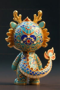 अमूर्त सांस्कृतिक विरासत रचनात्मक उत्पाद लौंग ड्रैगन - Product Image 4