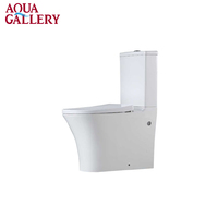 WC en céramique deux pièces à prix abordable de Chaozhou avec certification Watermark
