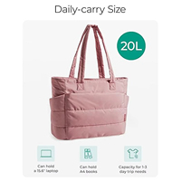 Nouveau sac à main souple pour femmes, grande capacité, organisateur multifonction, étui pour ordinateur portable, adapté au bureau et aux voyages, enseignant, infirmière, OEM/ODM