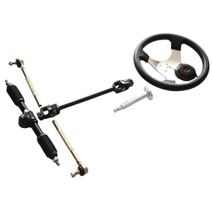 Kit <span class=keywords><strong>de</strong></span> Bricolaje para Karting, Buggy, Quad, Caja <span class=keywords><strong>de</strong></span> Dirección Metálica <span class=keywords><strong>de</strong></span> 32 cm y 1.45 Pulgadas <span class=keywords><strong>de</strong></span> Diámetro para ATV - Product Image 4