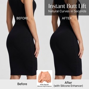 Ropa interior femenina realista de silicona para adelgazar abdomen y glúteos, faja moldeadora sin costuras, corsé falso para realzar glúteos, control de glúteos grandes - Product Image 6