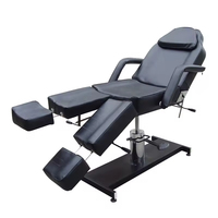 Table de massage électrique pliable à 3 moteurs Mason MS-B42, cadre hydraulique noir, couleurs personnalisables, logo sur mesure.