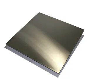 Placa de acero inoxidable superdúplex, 6mm, 316L, 430, 2507, 2205, 904L, laminado en frío, precio por KG