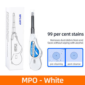 ปากกาทำความสะอาดหัวต่อไฟเบอร์ออปติกแบบกดครั้งเดียว เครื่องมือทำความสะอาดใยแก้วนำแสง สำหรับหัวต่อ MPO/MPT ปากกาทำความสะอาด FTTH - Product Image 5