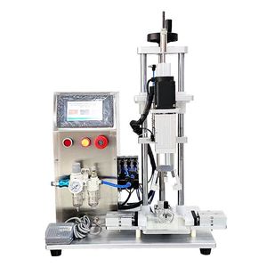 Machine de bouchage semi-automatique pneumatique pour bouteilles de 20 mm de diamètre, pour boissons, avec moteur et prise européenne, garantie 1 an - Product Image 4