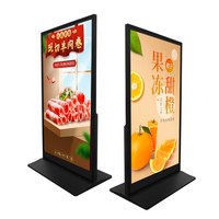 Écran interactif numérique intelligent 4K couleur pleine 86 pouces sur pied pour affichage dynamique professionnel en intérieur avec écran tactile LCD