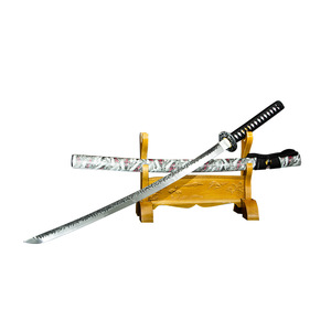 <span class=keywords><strong>Spada</strong></span> Samurai Wolf King 102CM in Metallo Forgiata a Mano in Acciaio al Carbonio Giapponese Iaiai, Modello Regalo per <span class=keywords><strong>Uomo</strong></span> - Product Image 6