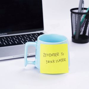 Blocs-notes autocollants fluorescents simples et de haute qualité, design mignon - Product Image 4