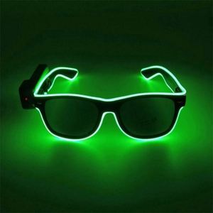 Custom Plastic <b>LED</b> Light Emitting Glasses Custom Color Letterpress Printed Logo Portable Retro Style for Party <b>Ball</b> Gifts - Product Image 3