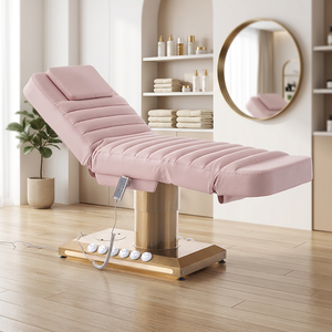 Cama de Masaje Eléctrica Moderna de Lujo con 3 Motores, Ajustable, para Cuidado de Belleza, Spa Médico y Estética - Product Image 1
