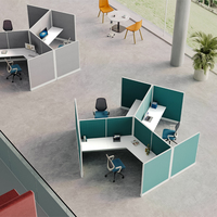 Estaciones de Trabajo OMNI Modernas con Estructura de Acero Resistente para Centros de Llamadas y Salas de Estar con Reducción de Ruido en Oficinas de Diseño Abierto