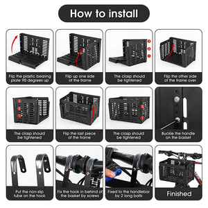 Abay — <span class=keywords><strong>porte</strong></span>-<span class=keywords><strong>bagage</strong></span> pour <span class=keywords><strong>vélo</strong></span> de montagne, en plastique, panier de grande capacité pour cyclisme, rangement arrière, nouveau modèle - Product Image 3