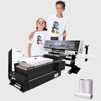 Imprimante DTF numérique LEAF 4 têtes I3200 60cm Film PET Offset Machine d'impression DTF sur T-shirt Imprimante DTF à secouer la poudre