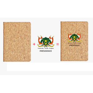 Gran oferta, logotipo personalizado, funda para pasaporte de cuero de corcho, tarjeteros, carteras para tarjetas de identificación, porta pasaporte, juego de etiquetas para equipaje - Product Image 2