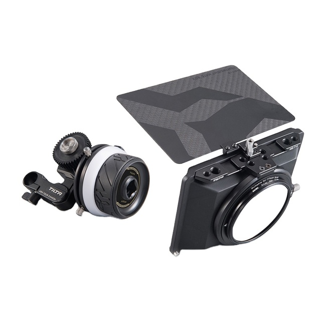 TILTA MB-T15/Tilta FF-T07 Tiltaing Mini Matte Box + Tiltaing Mini Follow Focusfor DSLR and Mirrorless Style Cameras