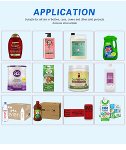 Tất cả trong một dầu gội vòi hoa sen Gel giặt chất tẩy rửa chai tốc độ cao sóng cartoning máy tự động Trường hợp máy đóng gói - Product Image 3