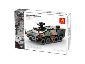 Nuovo Arrivo Wange 438 Pezzi Veicolo Blindato Boxer, Attrezzatura <span class=keywords><strong>Militare</strong></span> da Guerra, Veicolo da Combattimento Corazzato, Set di Costruzioni con Mattoncini - Product Image 2