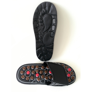 Sandales de Massage pour les pieds, dispositif à nœuds rotatifs d'acupuncture, souliers de soins réglables, largeur de réflexologie - Product Image 5