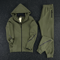 Ensemble deux pièces pour homme, veste zippée et pantalon de jogging, vêtements de sport décontractés légers antibactériens pour le printemps, extensible dans quatre directions, respirant