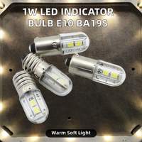 Super lumineux flipper Ba9s Led voiture ampoule BA9S LED dispositif ampoule T3-1/4 LED Signal ampoule 6v12v 24v 36v 48v 60v 120v 240V #44 #47 #555