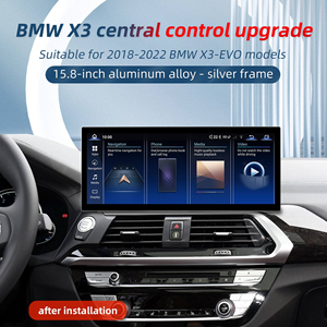 Lecteur <span class=keywords><strong>DVD</strong></span> de voiture 15,8 pouces, autoradio Android, écran tactile, navigation GPS, CarPlay pour BMW X3 2018-<span class=keywords><strong>2022</strong></span> - Système EVO - Product Image 2