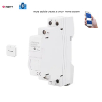 Ourtop ATMS1601Z 16A 250VAC Minuterie intelligente Zigbee contrôlée par un interrupteur externe pour produits de maison intelligente